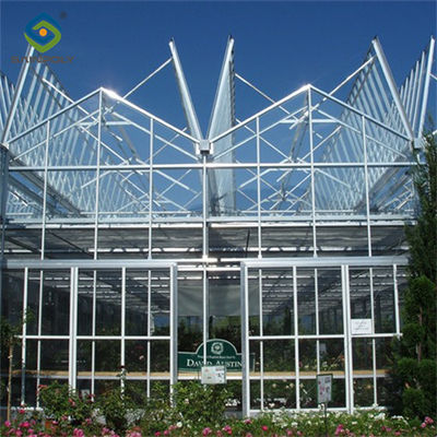 Smart Multi Span Venlo Glass Greenhouse Solar Photovoltaic Greenhouses Fruit Planting